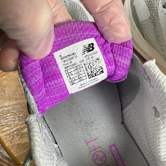 New Balance DynaSoft Nitrel V5 Gray Shoes Sneakers Women's Size 7 WTNTROB5 - Picture 8 of 8